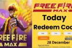 Free Fire Max Redeem Code Today